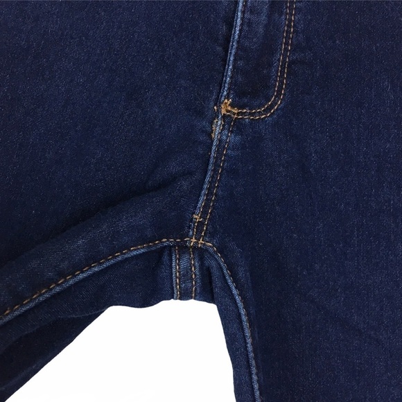 GAP Jeans Stretch Super Skinny Slim Denim Dark Wash Girls Size 12 Regular - Picture 10 of 12